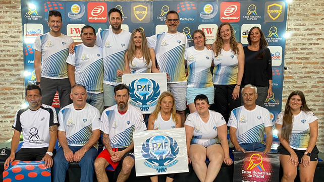 El equipo rosarino tuvo una participación destacada en el Torneo Federal de Pádel de Mar del Plata.
