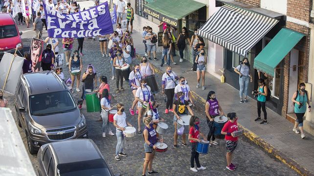 Postales del #8M en Paraná