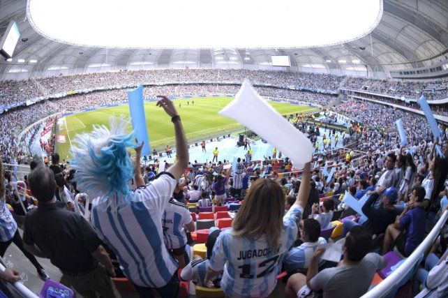 La fiesta de la Selección Argentina junto a UNO Santa Fe