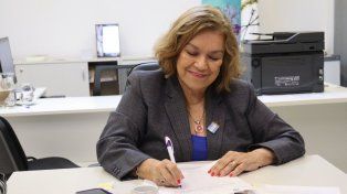 Alicia Tate, quien era la secretaria de Mujeres, Género y Diversidad