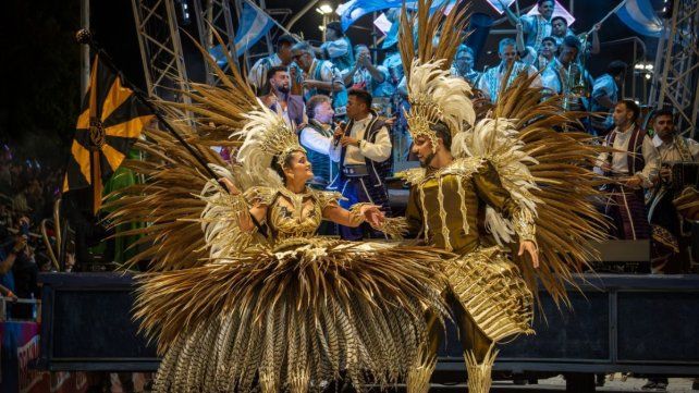 El Corsódromo de Gualeguaychú se prepara para la quinta noche del Carnaval del País