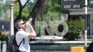 Lunes feriado con una jornada primaveral y a pleno sol en la ciudad