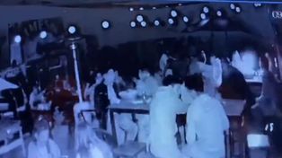 El video de la explosión en un bar que le costó la vida a una adolescente