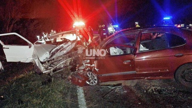 Dos personas radicadas en Rafaela murieron en un accidente fatal en la Ruta Nacional 34