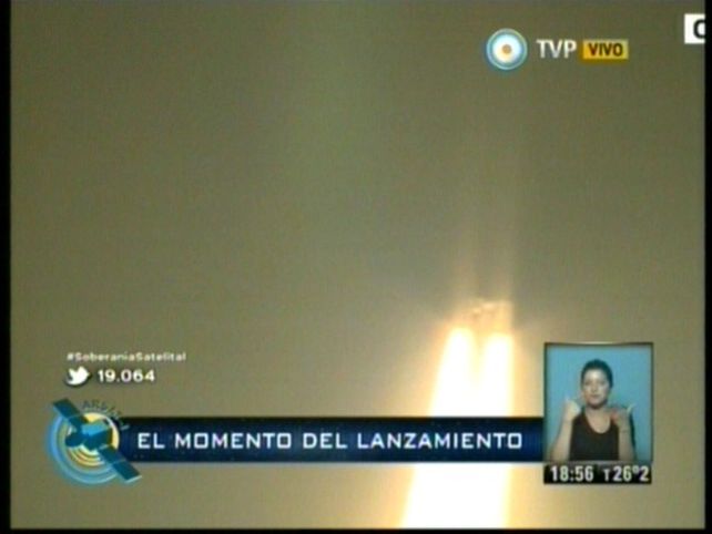 El primer satélite geoestacionario argentino está en el espacio y ya se desprendió de la cápsula