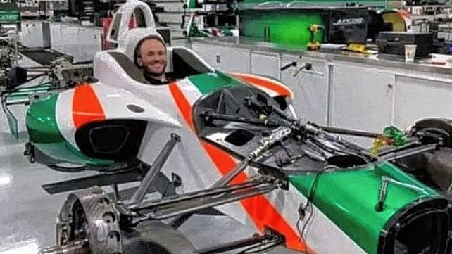 Agustín Canapino probará con un auto de IndyCar en el Autódromo de Buenos Aires. 
