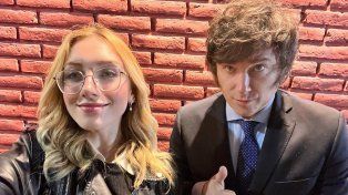 El ahora presidente electo y la sanlorencina Eugenia Rolón.