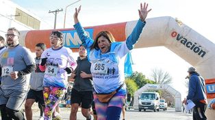 La actividad organizada por el club San Agustín contó con alrededor de 130 participantes.