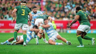 Los Pumas no pudieron ante un duro rival y cayeron frente a Sudáfrica.