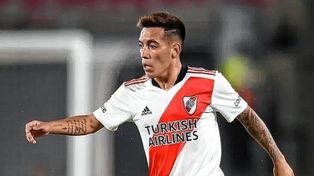 Esequiel Barco extendió su contrato con River hasta diciembre de 2026.