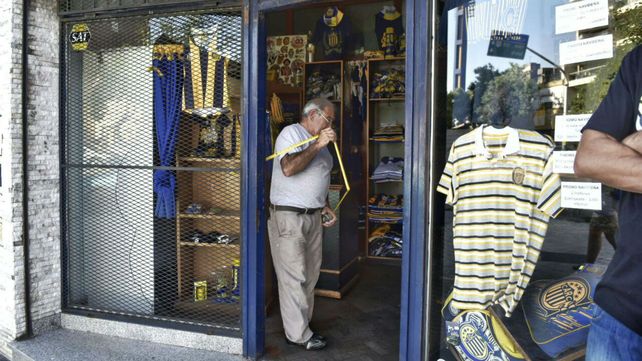 Imágen de archivo cuando robaron en el mismo local en 2017.