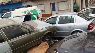 Triple choque en Santa Fe que terminó con el saldo de un hombre herido