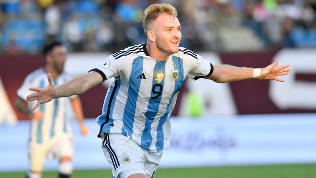 El grito de gol de Luciano Gondou