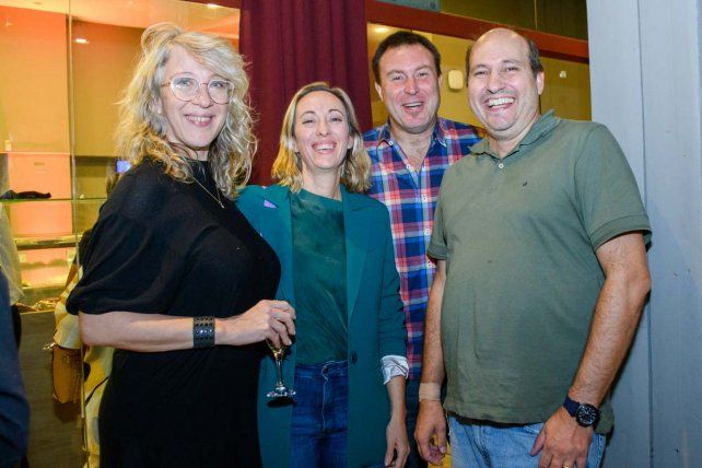 karina Megna, Renata Ghilotti, Eugenio Picaso y Alejandro Vignolo.