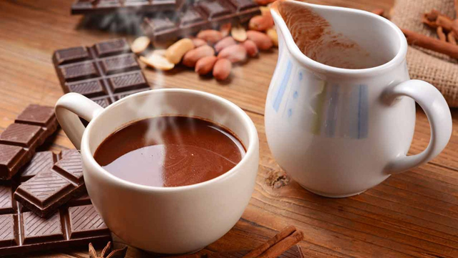 El chocolate caliente es un gran aliado de facturas
