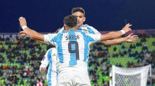La Selección Argentina Sub 20 quedó primera en el Grupo D.