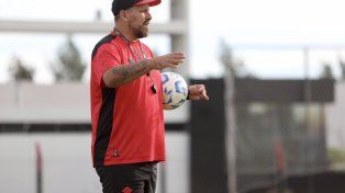 Cristian Fabbiani, DT de Newells.
