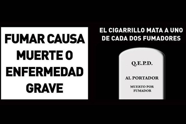 Nuevas etiquetas contra el tabaquismo