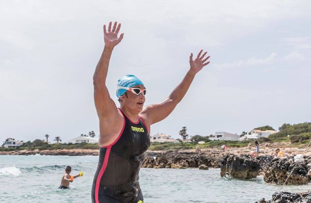 Vanesa García pisa fuerte en aguas abiertas