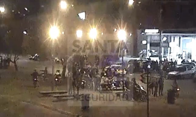 La zona. Vecinos alertaron las picadas ilegales en Oroño y Lamadrid esta madrugada.
