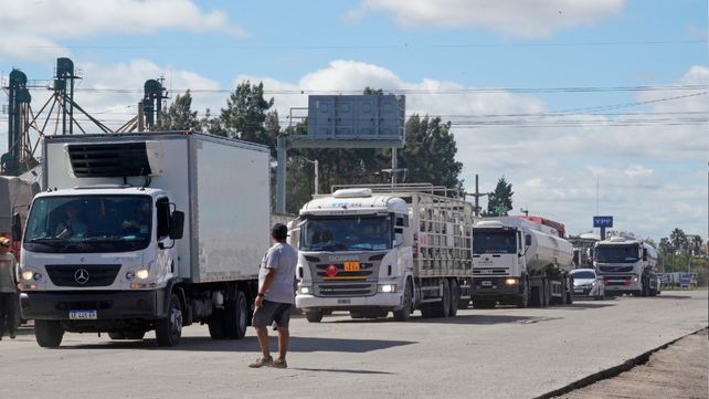 Protesta. El paro de los transportistas rurales nucleados en Fetra comenzó el lunes y se levantó el jueves.&nbsp;