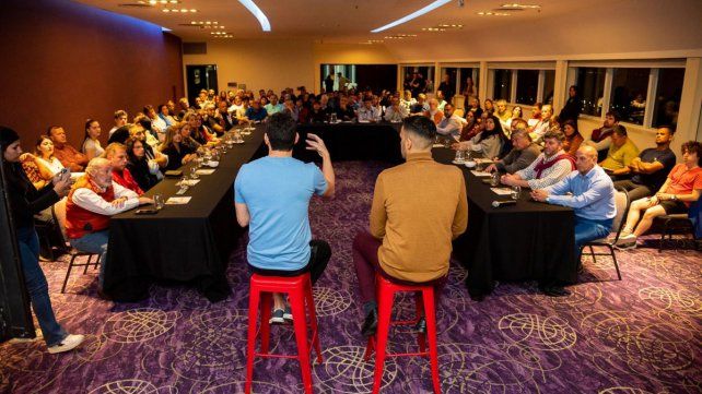 El candidato a Intendente de Paraná