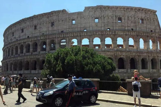 Los alrededores del Coliseo de Roma fueron declarados zona roja por la inseguridad