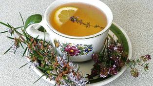El té de romero