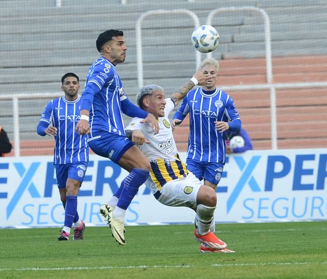 Copetti fue el autor del gol de Central en aquel empate ante Godoy Cruz, el último partido de Penel como árbitro.