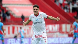 Cóccaro dijo que “cómodo” en Huracán. El delantero fue pedido como prioridad por Carlos Tevez.