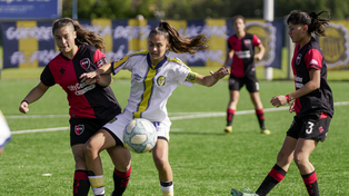 Central y Newells jugaron por primera vez en el fútbol femenino en inferiores de AFA.