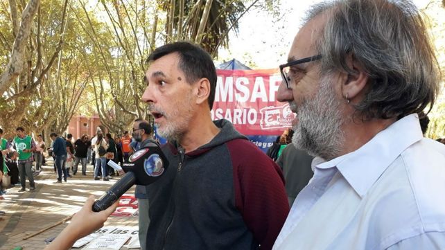 Amsafé Rosario marcha por el centro y rechaza cualquier intento de clausurar la paritaria