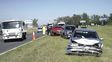 Choque en cadena de ocho vehículos en el ingreso a Rosario por la autopista a Córdoba
