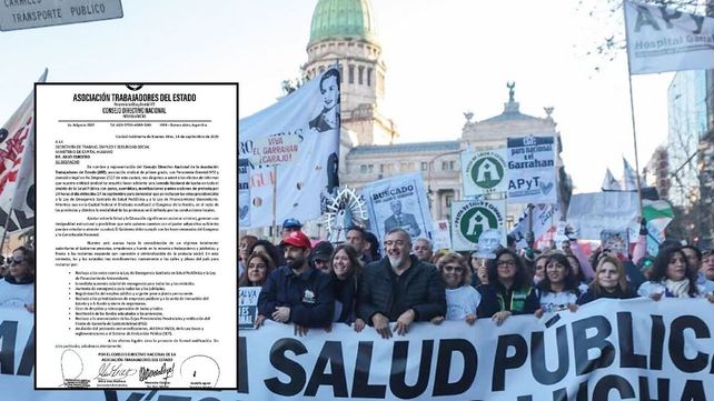 ATE va al paro en Salud en rechazo a los vetos de Javier Milei