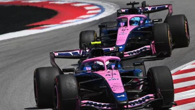 Colapinto delante de Gasly