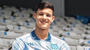 Valentín Carboni se puso la de Racing.