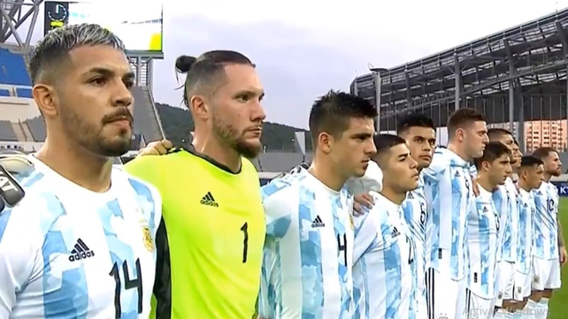 Argentina empató ante Corea antes del debut en Tokio