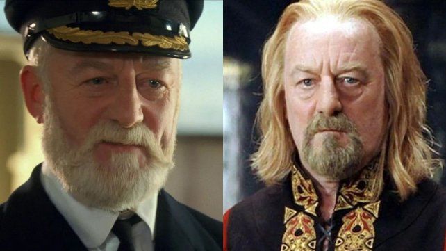 Murió Bernard Hill, actor de Titanic y El Señor de los Anillos