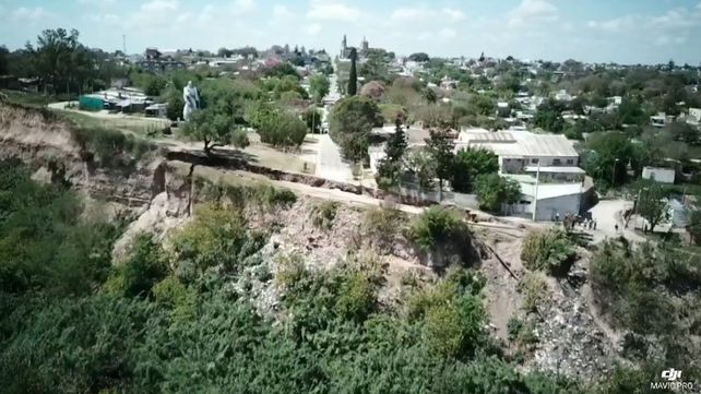 Nuevos deslizamientos en las barrancas de Diamante