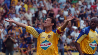 El Kily González hizo el primer gol de Central ante Godoy Cruz.