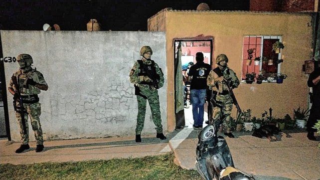 Allanamientos por narcomenudeo a conocido clan familiar