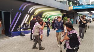 Fórmula 1: todas las miradas en Franco Colapinto, que habló con Ovación en Interlagos