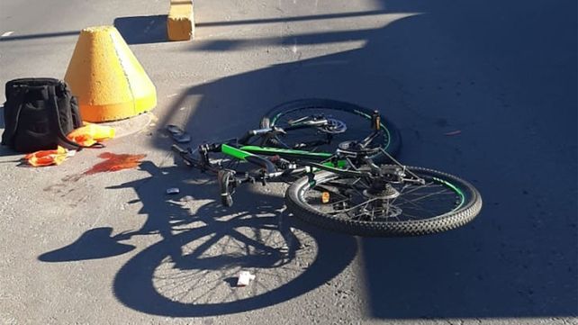 Paraná: ciclista y un motociclista fueron hospitalizados tras choque
