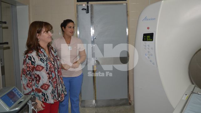 Evaluaron la puesta en funcionamiento del tomógrafo en el hospital Iturraspe