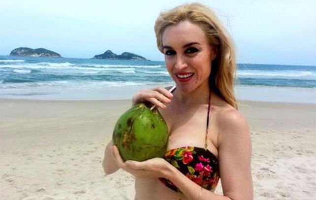 Fátima disfrutó con su marido de unas mini vacaciones en Brasil.