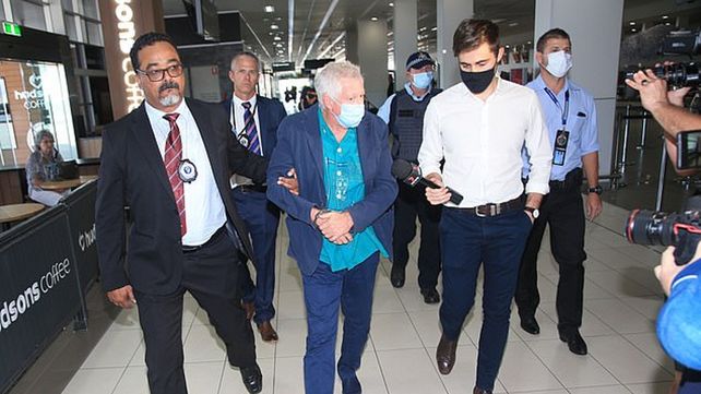 El empresario fue apresado mientras intentaba tomar un vuelo a Singapur.
