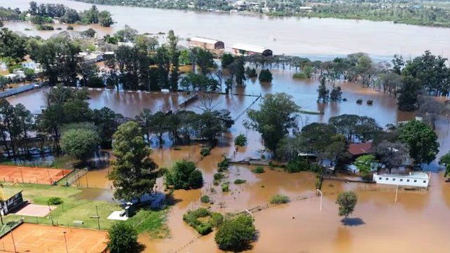 Concordia: contabilizan 579 evacuados por la creciente del río Uruguay Concordia: contabilizan 579 evacuados por la creciente del río Uruguay