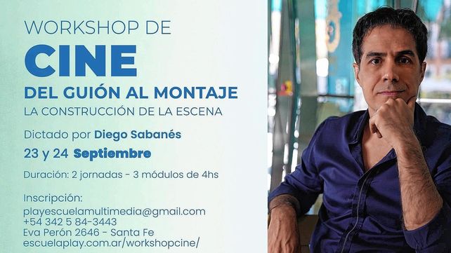 Workshop de Cine: La construcción de la escena, del guion al montaje, en Escuela Play