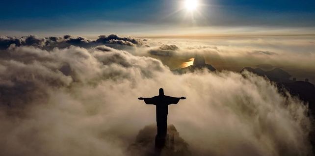 El Cristo Redentor se terminó de construir en 1931.