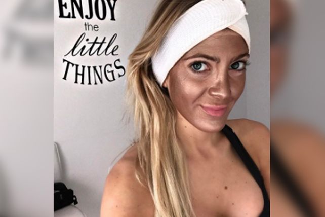 Cande Ruggeri reveló el secreto de su belleza con una máscara en base a pescado y cobre